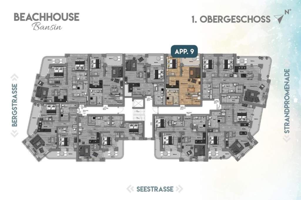 Beachhouse Bansin App 09 Heringsdorf  Eksteriør bilde